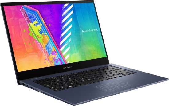 מחשב נייד עם מסך מגע Asus Vivobook Go 14 Flip TP1401KA-EC171WS - צבע כחול