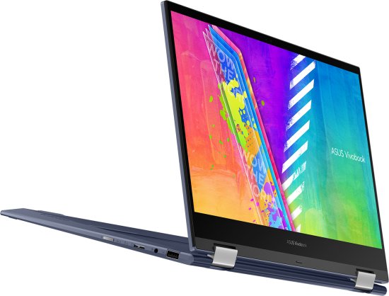 מחשב נייד עם מסך מגע Asus Vivobook Go 14 Flip TP1401KA-EC171WS - צבע כחול